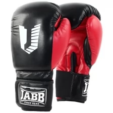Перчатки бокс.(иск.кожа) Jabb JE-4056/Eu 56 черный/красный 14ун.