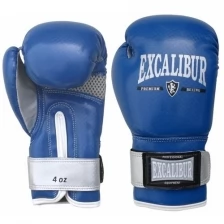 Перчатки боксерские детские Excalibur 8030/02 Blue PU 4 унции